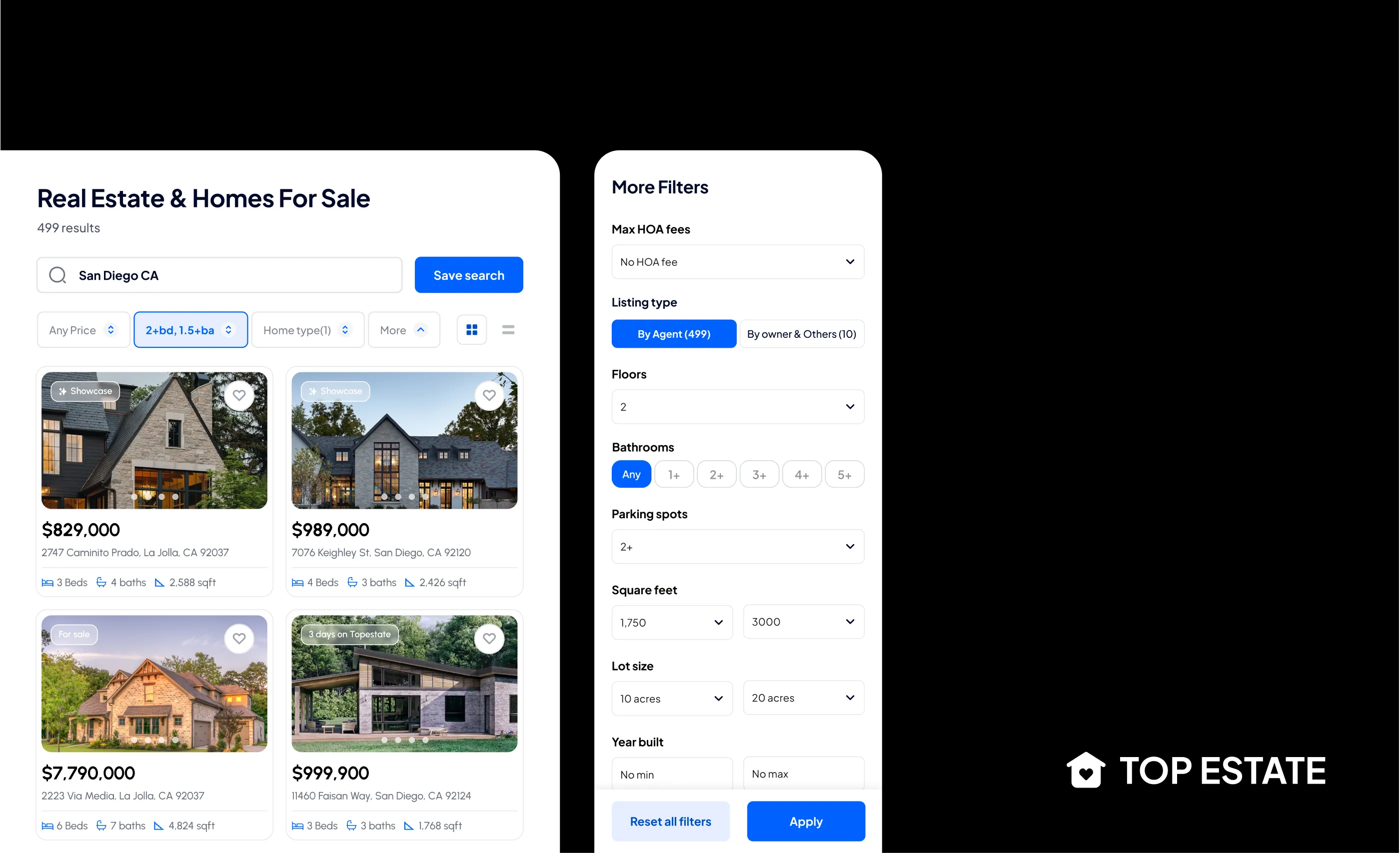 Top Estate - Real Estate Revolution App