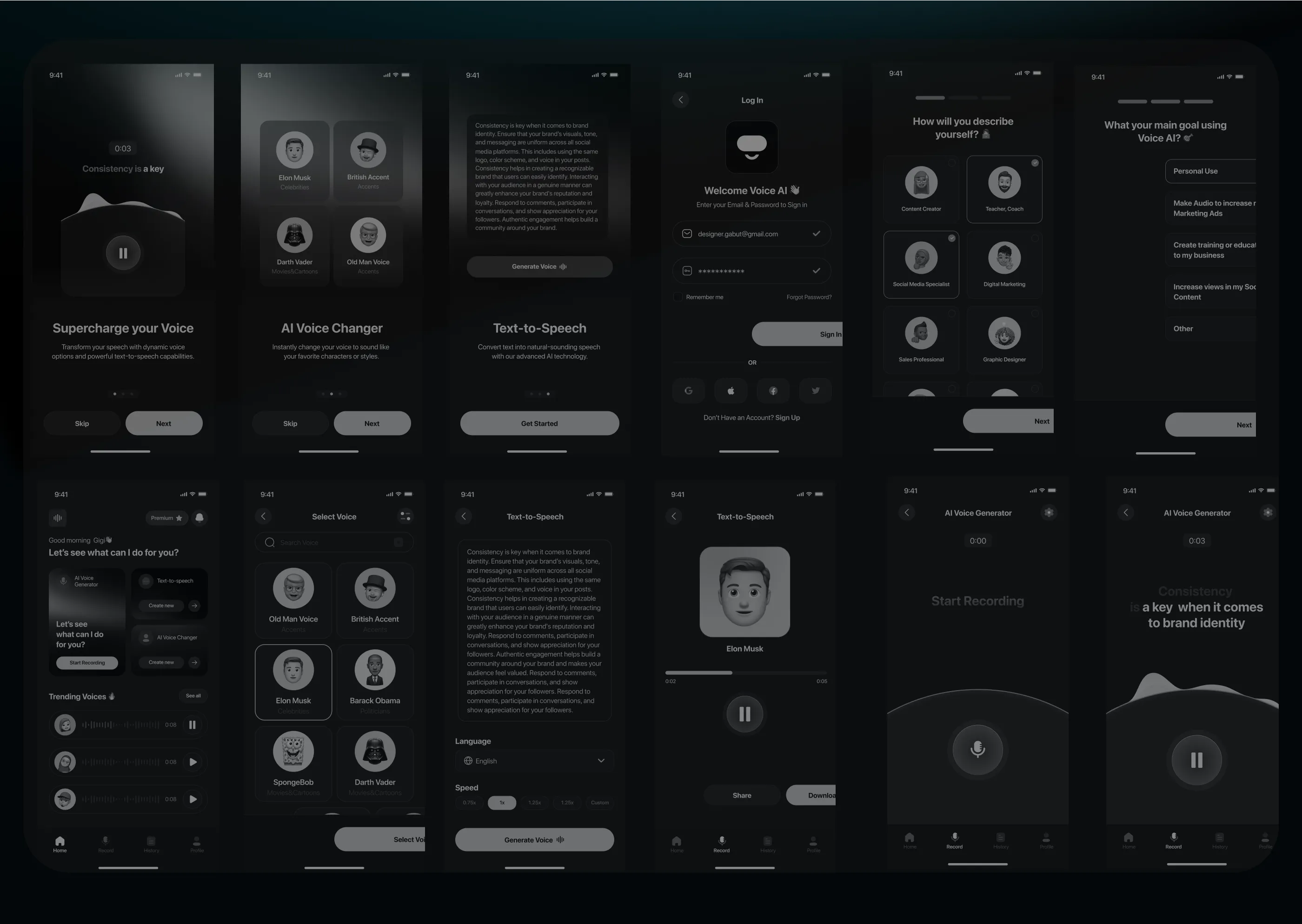 AI Text-to-Speech App