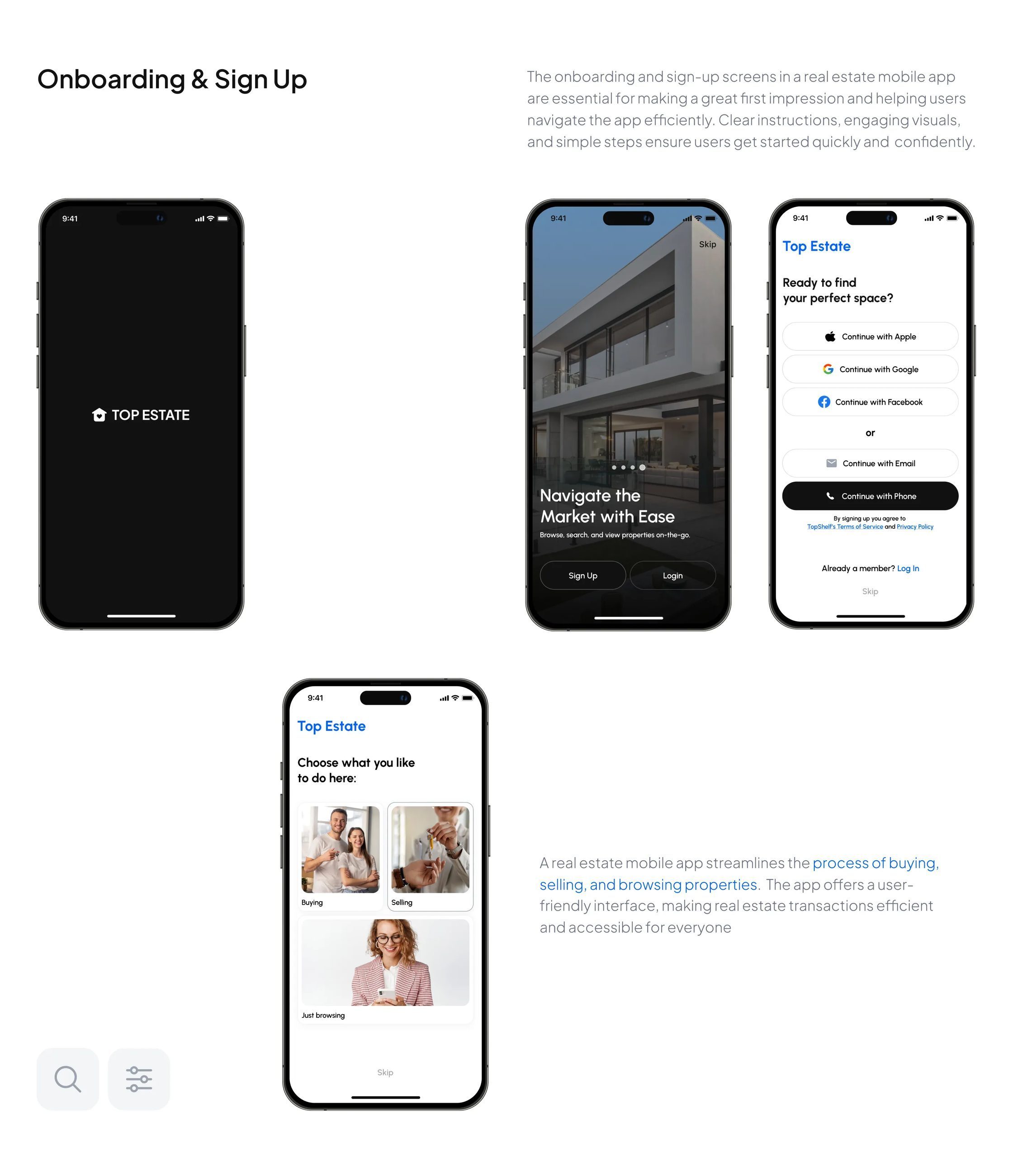 Top Estate - Real Estate Revolution App